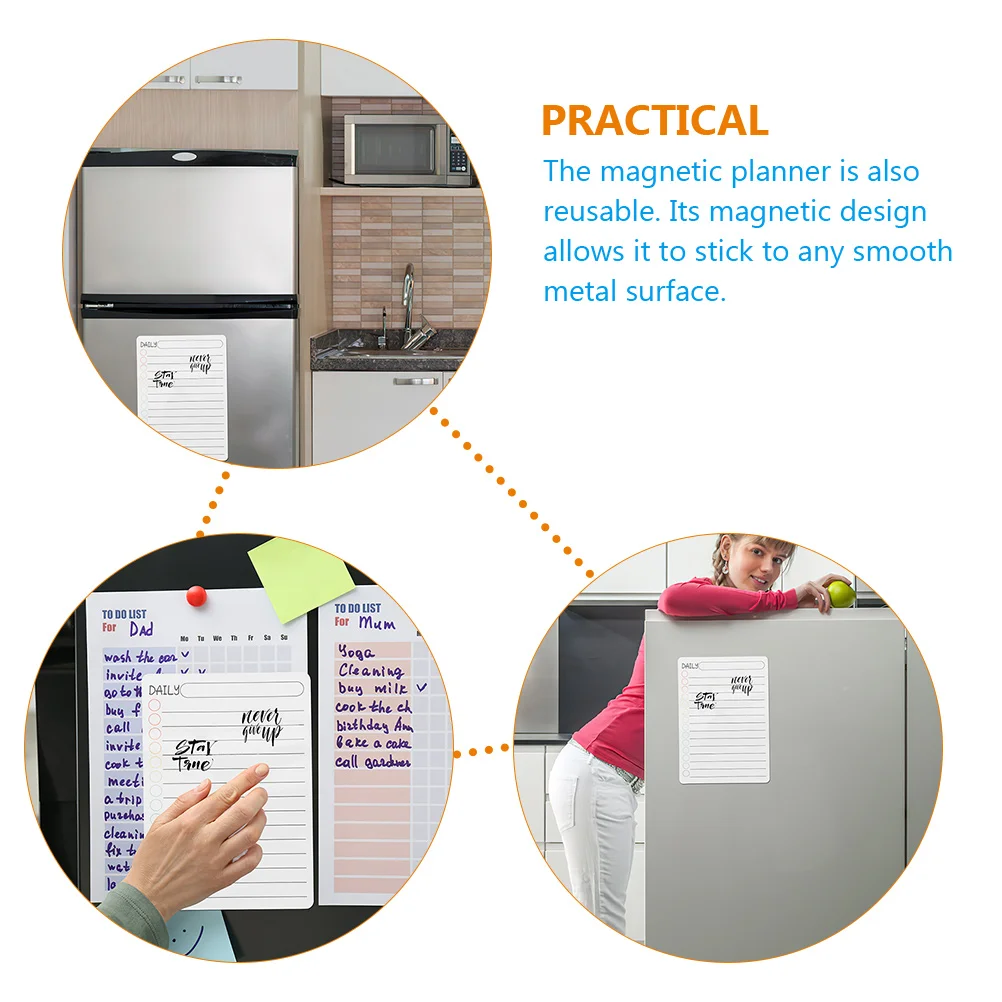

Planner Magnetic Schedule Planning Boards Portable Weekly Whiteboard Work Daily Chart