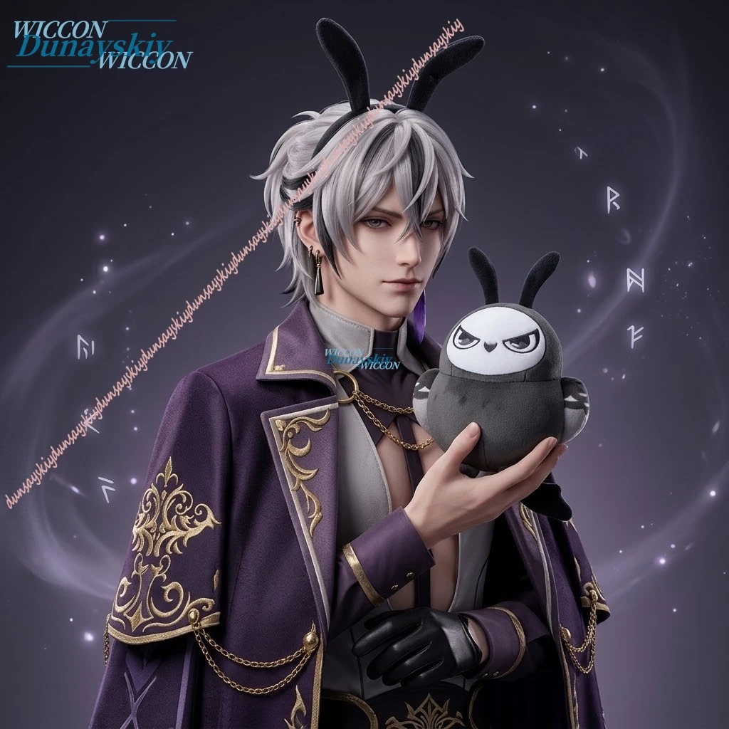23cm Stuffed & Plush Cartoon Mascot Anime Game Nu: Carnival Cosplay Cute Owl Plush Stuffed Doll Plushie Pillow Toys Safa Cushion