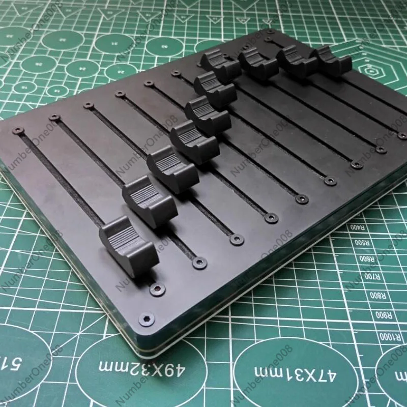 USB/type-C interface DAW software, 10-channel MIDI controller faders - customizable CC messages