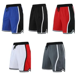 Shorts de basket-ball respirants à séchage rapide pour hommes, shorts de course, vêtements de sport d'été, pantalons d'entraînement de gym, nouveau, 2024