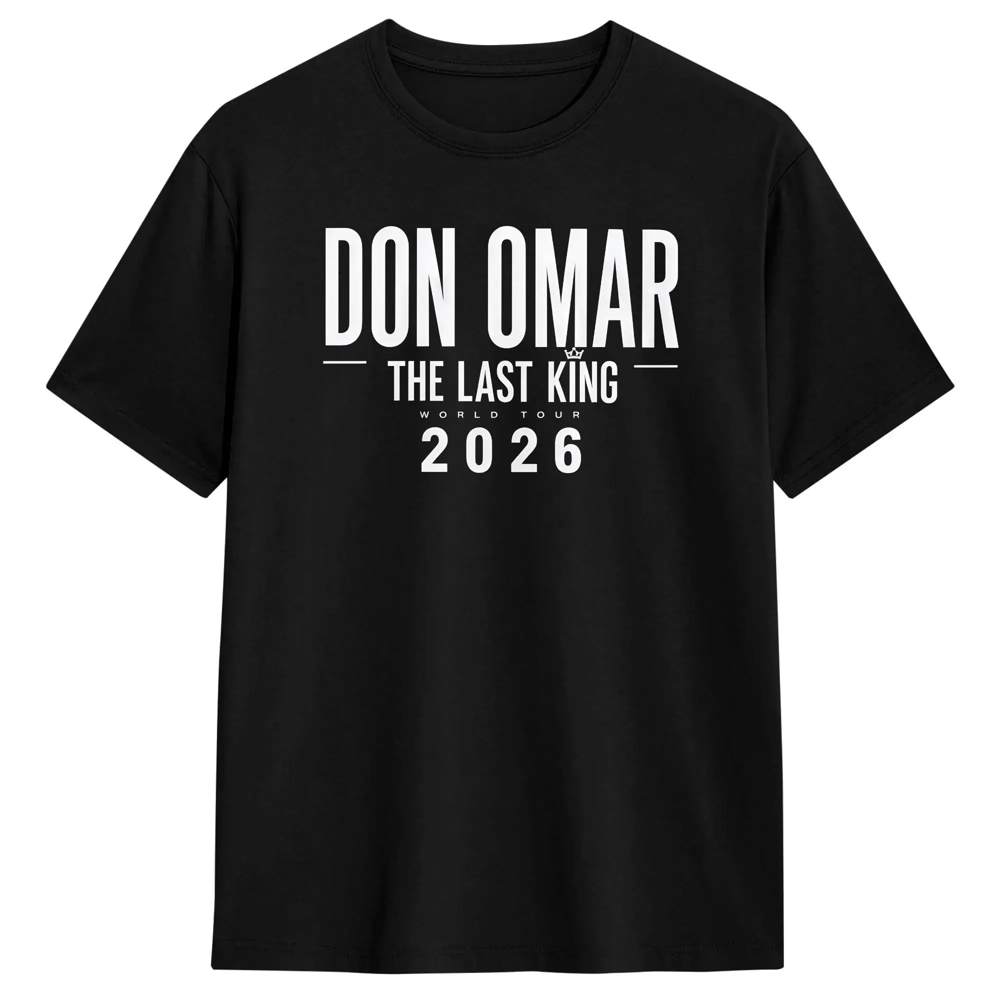 Camisetas del rapero Don Omar para hombre, camiseta divertida de algodón, camiseta de manga corta con cuello redondo, ropa de talla grande