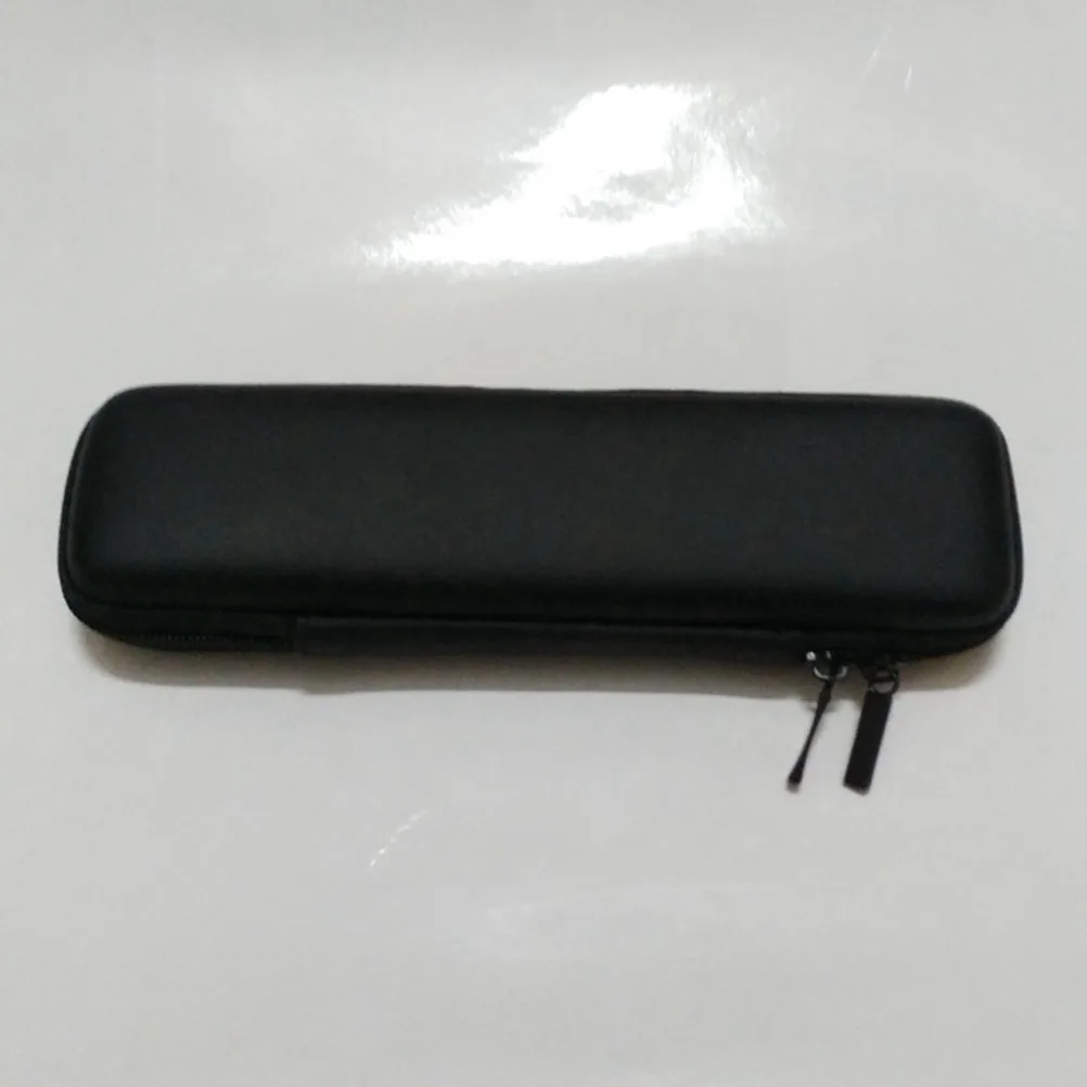 

Shockproof Pencil Case Anti-Slip Bottom Stationery Box for School Supplies Pen Pencil Organizer Storage Case Black