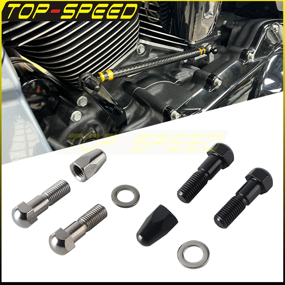 

Motorcycle Shift Lever Bolts For Harley Touring Street Road Glide Ultra Limited Softail 1986-26 Gear Shifter Linkage Mount Screw