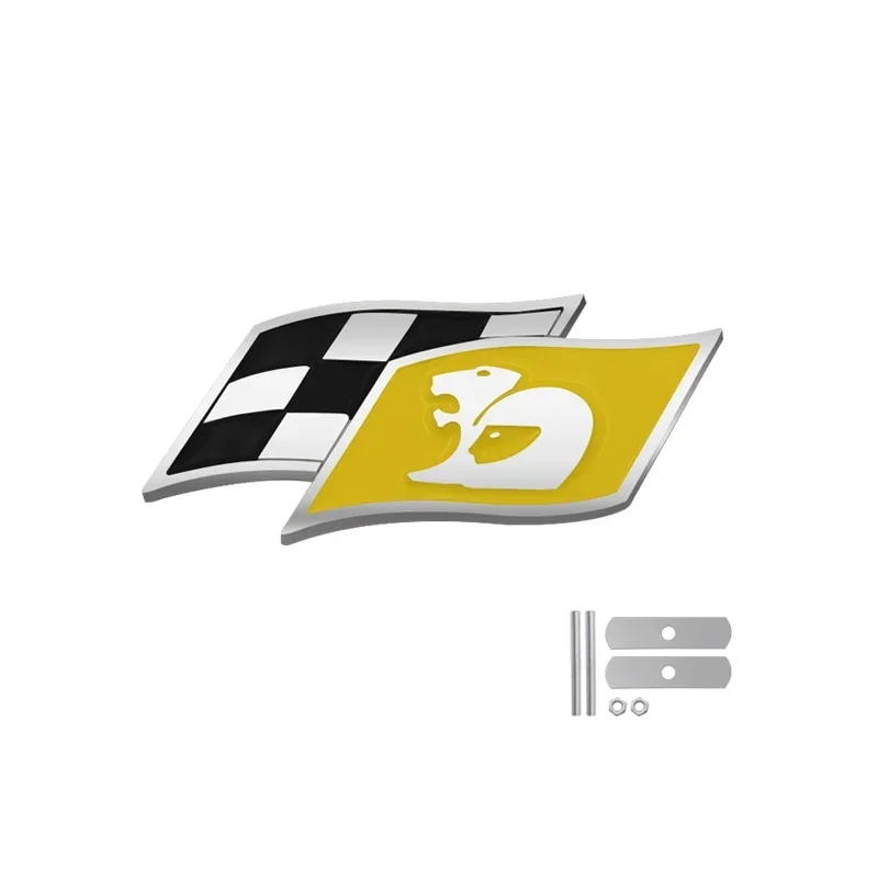 ثلاثية الأبعاد شارة الأسد المعدنية مصبغة شعار الديكور الخلفي الجذع ملصقات ل هولدن شعار كابتيفا كومودور كولورادو Hsv ستيتسمان #5