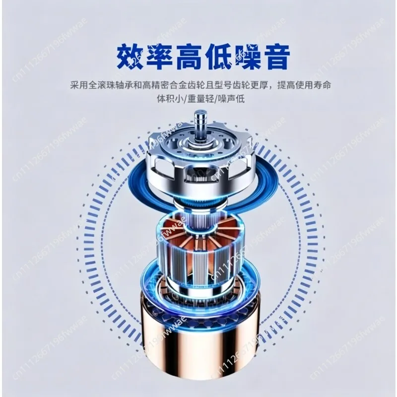 Three-phase AC low-power high-efficiency and energy-saving pure copper speed-regulating variable frequency motor 1.5kw