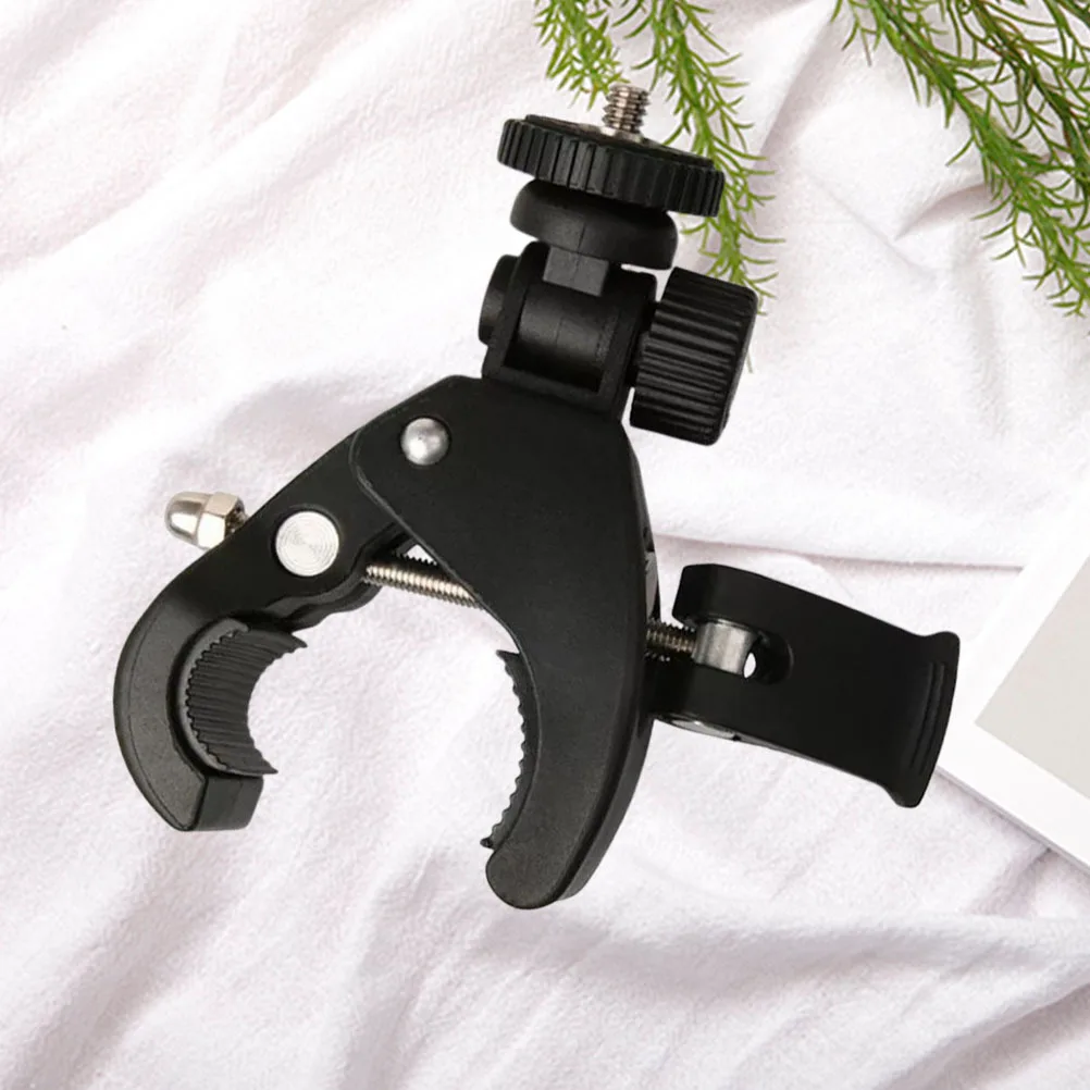 

1pc Phone Clamp Holder For Live Streaming Multi-Angle Mount Adapter Compact Lightweight Support Mobile Tablet Photography
