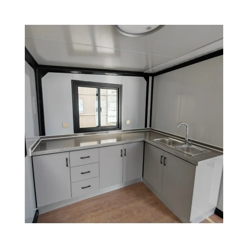 20FT Expandable Container House Ready Made Living Prefabricated Villa with 3 Bedroom Prefab Portable Mobile Tiny Home