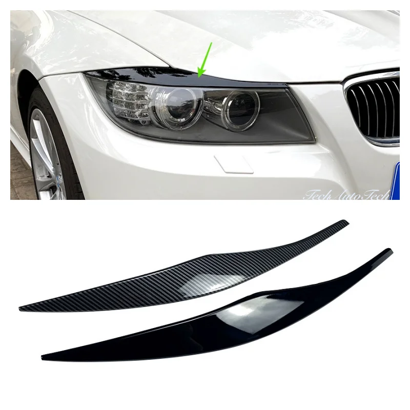 

Автомобильная наклейка на переднюю фару для BMW 3 серии E90 E91 320i 330i 2005-2012, модификация внешнего украшения