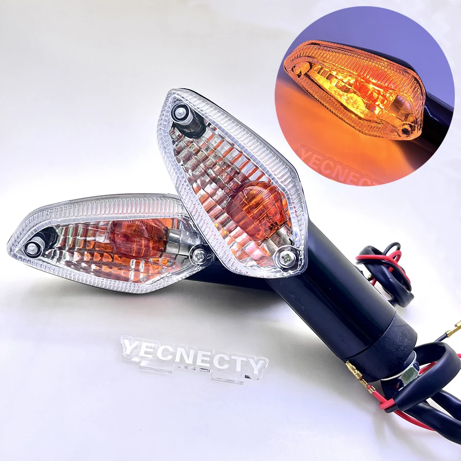 

Для Honda CBR 250R 300R CB300F CBF125 красивые CBF150 мотоцикл указатель поворота белый объектив спереди и сзади мотоцикл светильник