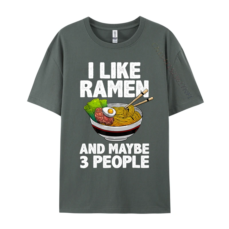 Cool Ramen For Ramen Noodle Soup Cup Noodles Personalized Cotton Men Tops & Tees Casual Tshirts Design Tops Shirts Prevalent