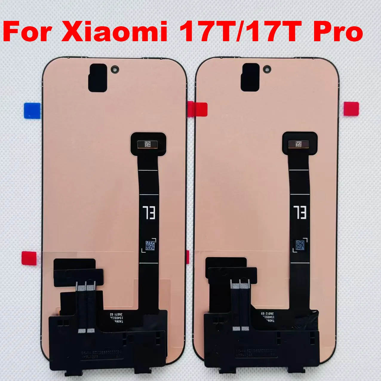 6.59'Originele AMOLED Voor Xiaomi 17T Mi17T 2602DPT53G LCD Voor Xiaomi 17T Pro 2602EPTC0G LCD Display Touch Digitizer Vergadering