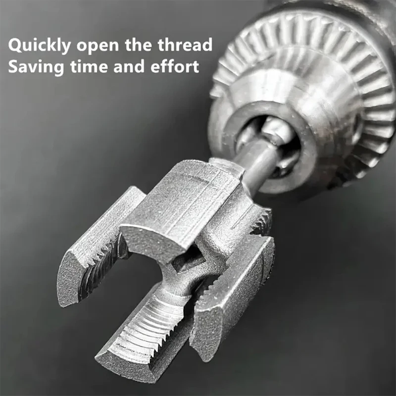 HOT! 1/2inch 3/4inch PPR/PVC Water Pipe Threader Tapping ToolInternal Thread External Thread Integrated Water Pipe Wire Opener