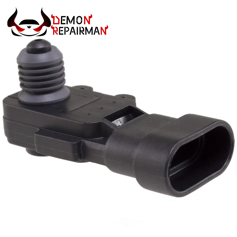 Intake Pressure Sensor Compatible with CADILLAC CTS DTS 2005-2011 4.6L SEVILLE Sedan BUICK LESABRE Sedan 8162384090