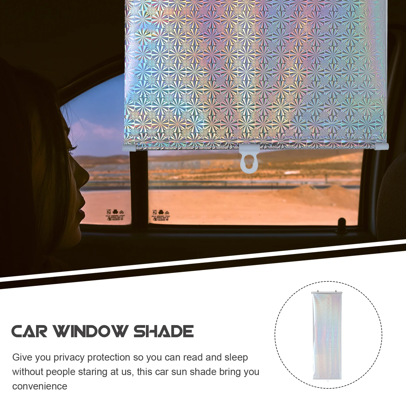 

Car Window Shade Suction Cup Side Window Sunshade Privacy Curtain for Baby Pet Interior Protection Car Shade