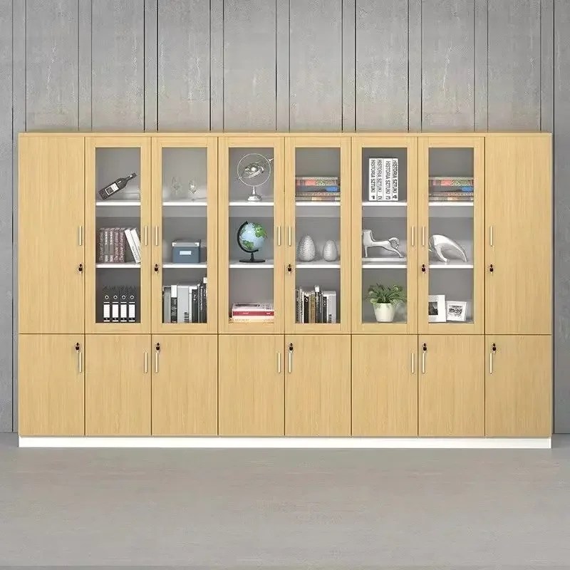 Wooden Office File Cabinet File Cabinet Locker File Cabinet Locker Glass Door Bookcase