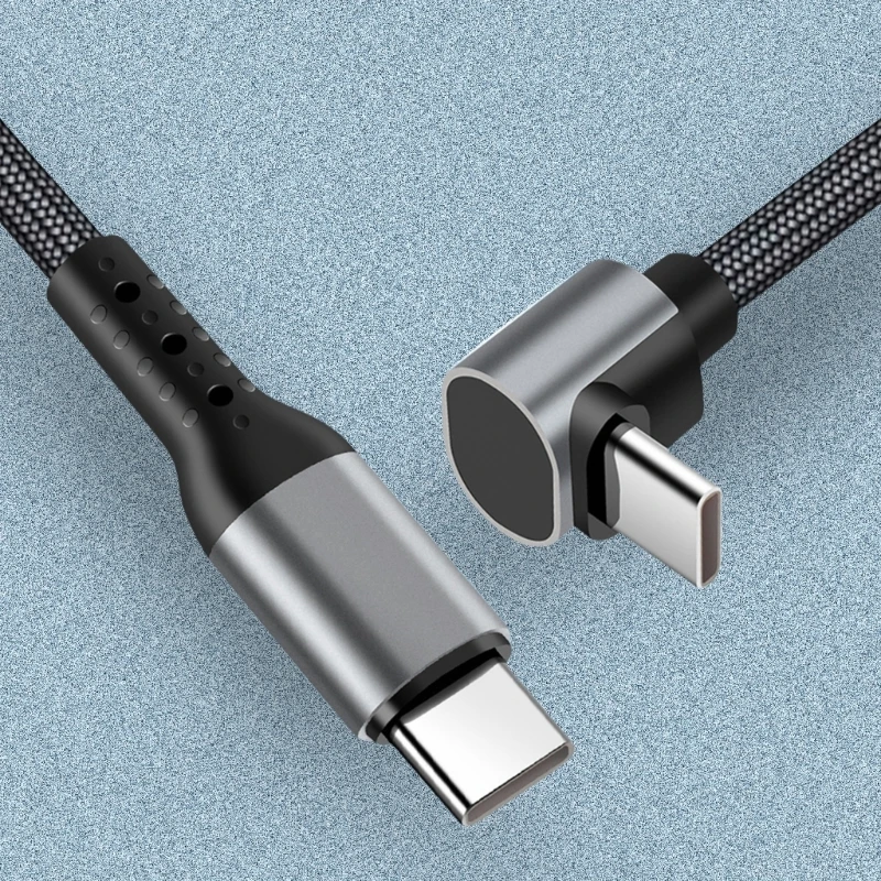 Cable datos carga rápida tipo C 60W, PD60W, 480Mbps, USB C corto, H7JF