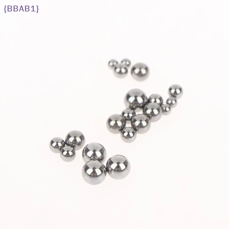 【AB1】100Pcs Stainless Steel Bearing Ball 3/4/5/6MM Bicycle Bearing Precision Mixing Balls DIY Crafts Machinery Parts{H}