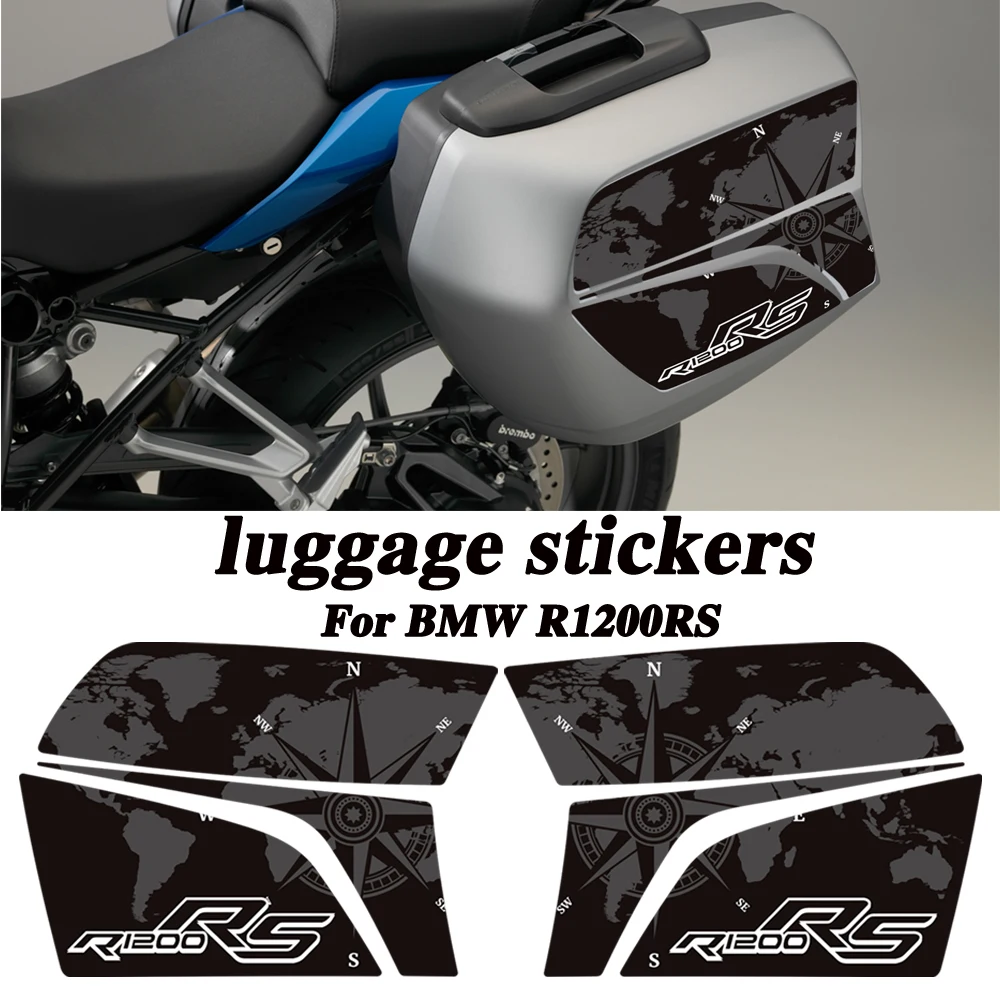 

2015 2016 2017 2018 2019 2020 2021 Stickers Decals Emblem Logo Trunk Luggage Panniers Cases For BMW R1200RS R 1200 RS R1200