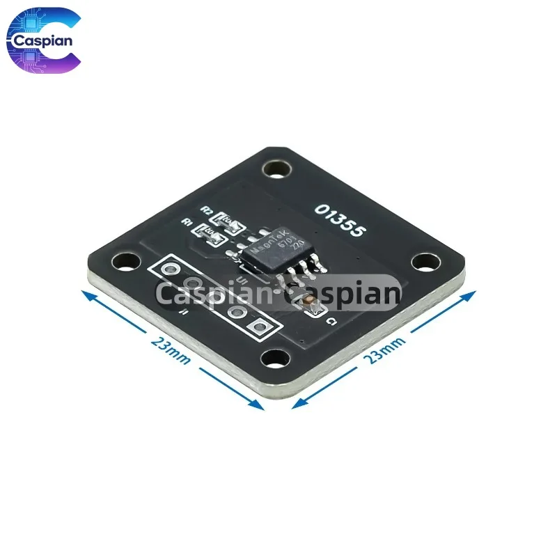 MT6701 Magnetic Induction Angle Measurement Sensor Module 14-Bit High Precision Encoder - Alternative to AS5600 electronic