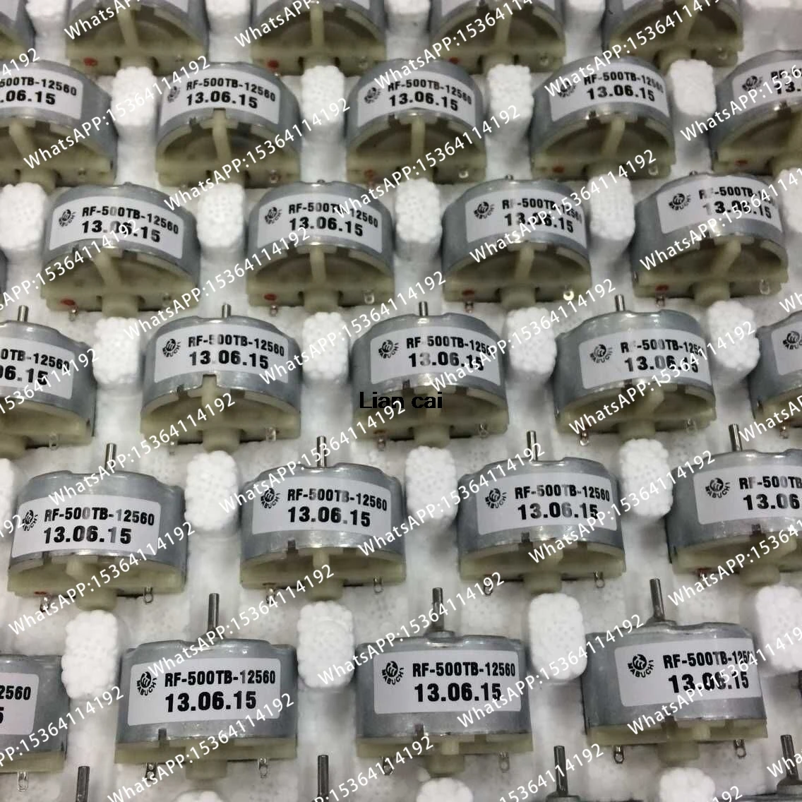 5pcs RF-500TB-12560 RF-500TB-14415 Permanent Magnet Motor High Speed Motor 3V / 6V / 12V Rotating Alarm Alarm Light Motor