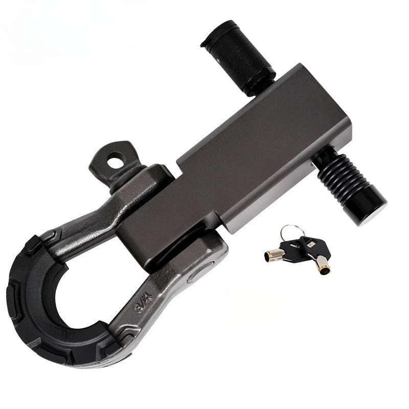 36 tons of manganese steel special-shaped shackle trailer arm, off-road vehicle escape traction hook