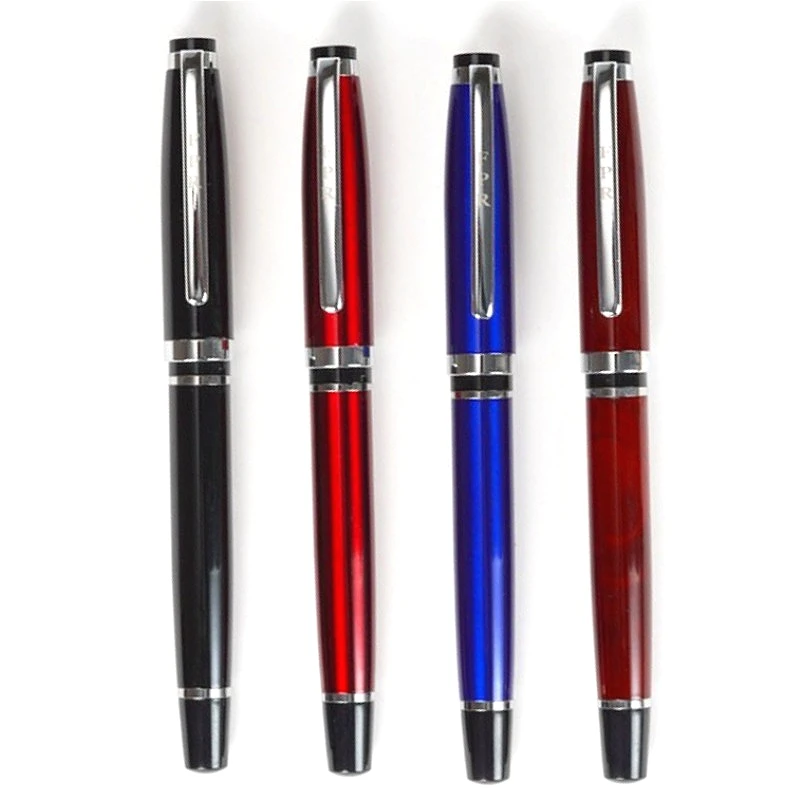 United States Pen Luxury FPR Blue Fountain Pens Super-flexible EF/F/M 0.38/0.5/0.7mm Stainless Steel Nib Calligraphy Pen Writing