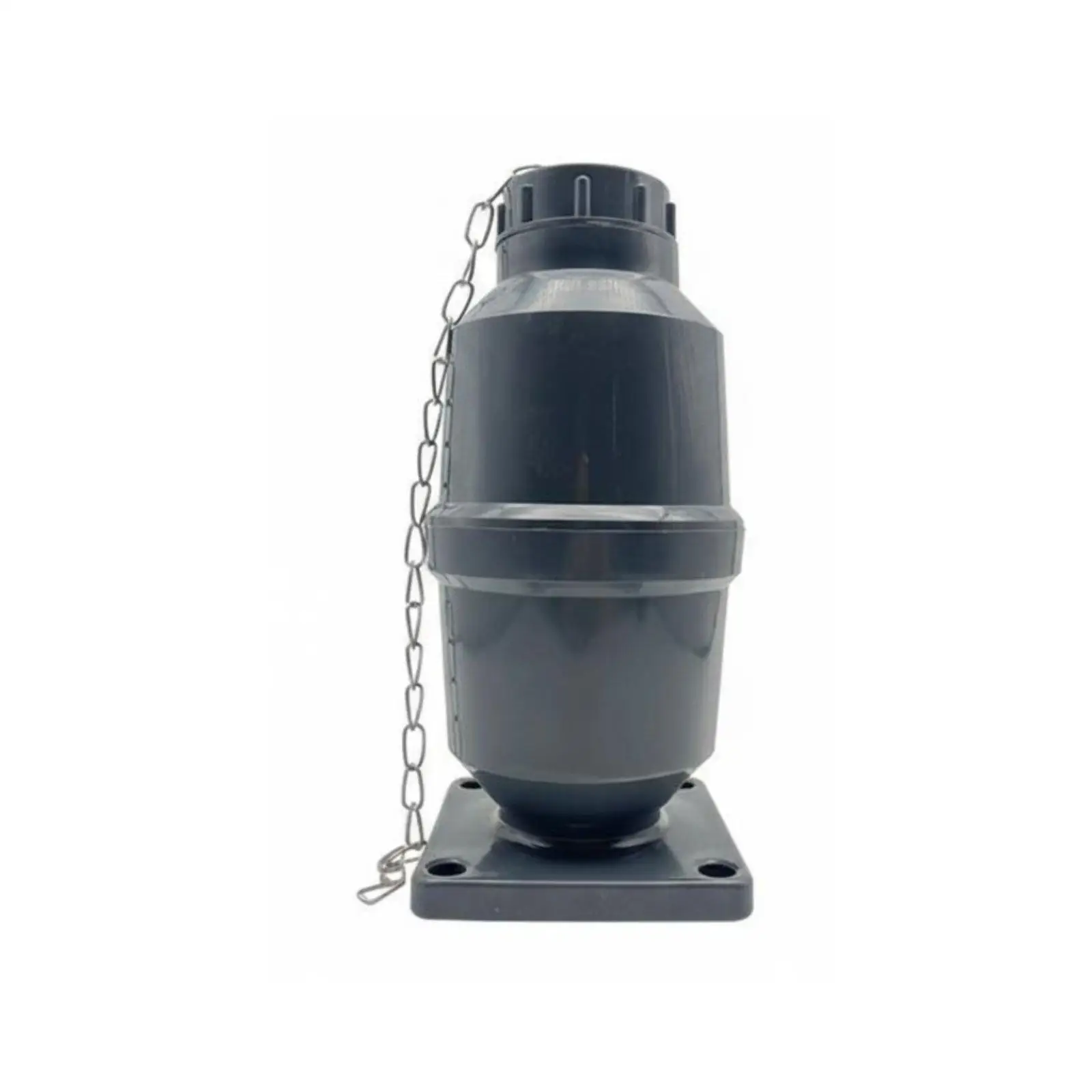 Self Bailing Scupper Valve Plastic Marine Deck Drain for Boat Cockpit Cover Drainage Automatic Backflow Blocking for Saltwater