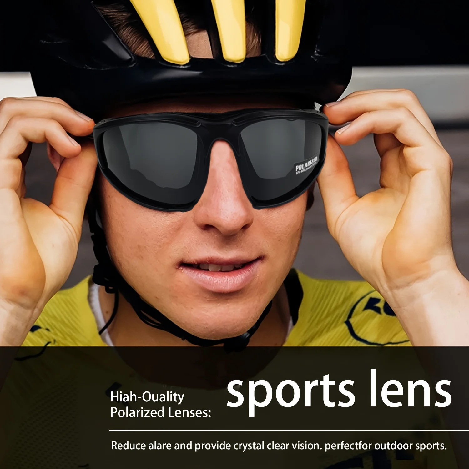 Lunettes polarisées tactiques lunettes de Sport en plein air lunettes de soleil bande élastique gratuite hommes tir randonnée lunettes Gafas