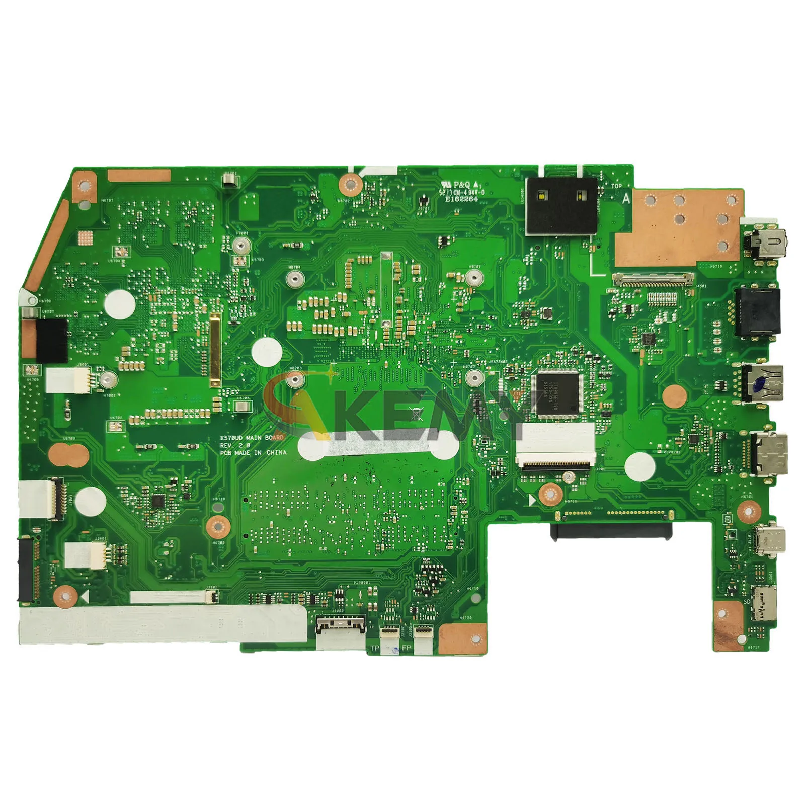 X570UD Laptop Motherboard For ASUS VivoBook X570U X570UD FX570UD YX570UD Notebook Mainboard With I3 I5 I7 CPU 100% Tests OK Stk view 3