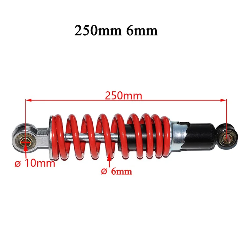 250mm 310mm Front Rear Shock Absorber for Motorcycle 50cc-125cc Dirt Pit Bike ATV Go Kart