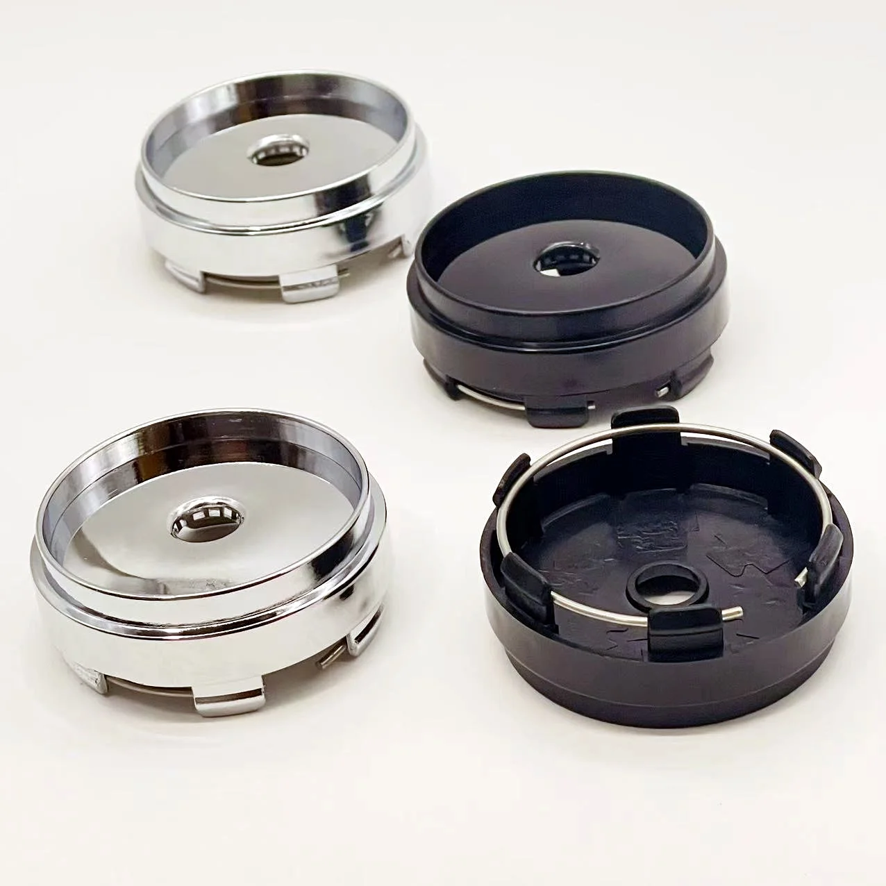 

4pcs K66mm Wheel Center Caps Hub Car Rims Replace Dust-proof Alloy Cover Hubcaps Auto Styling Accessories