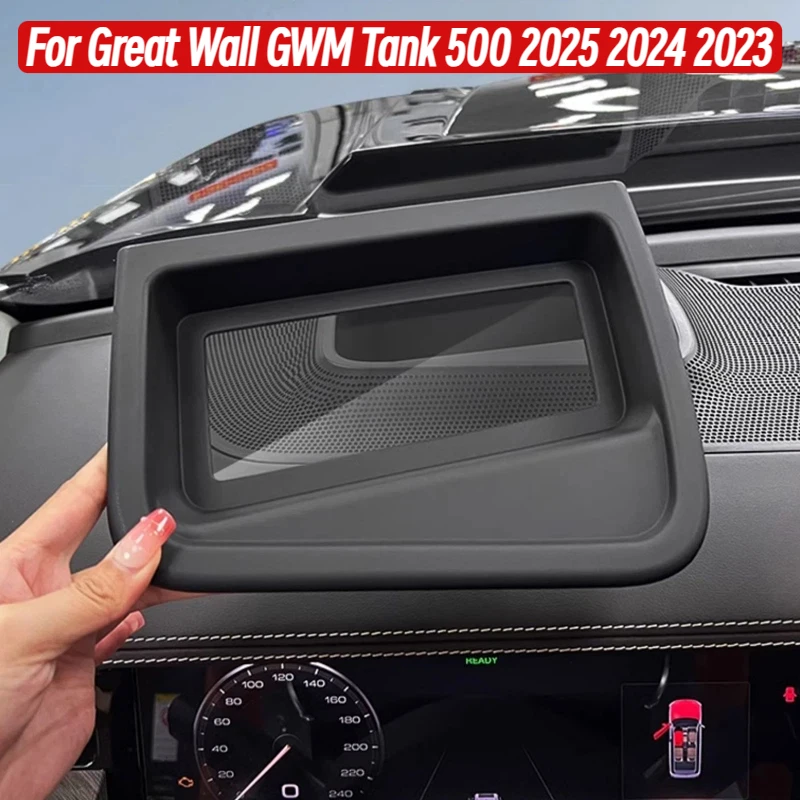 Car HUD Head Up Display Frame Protective Cover For Great Wall GWM Tank 500 2025 2023 2024 Cover Interior Accessories