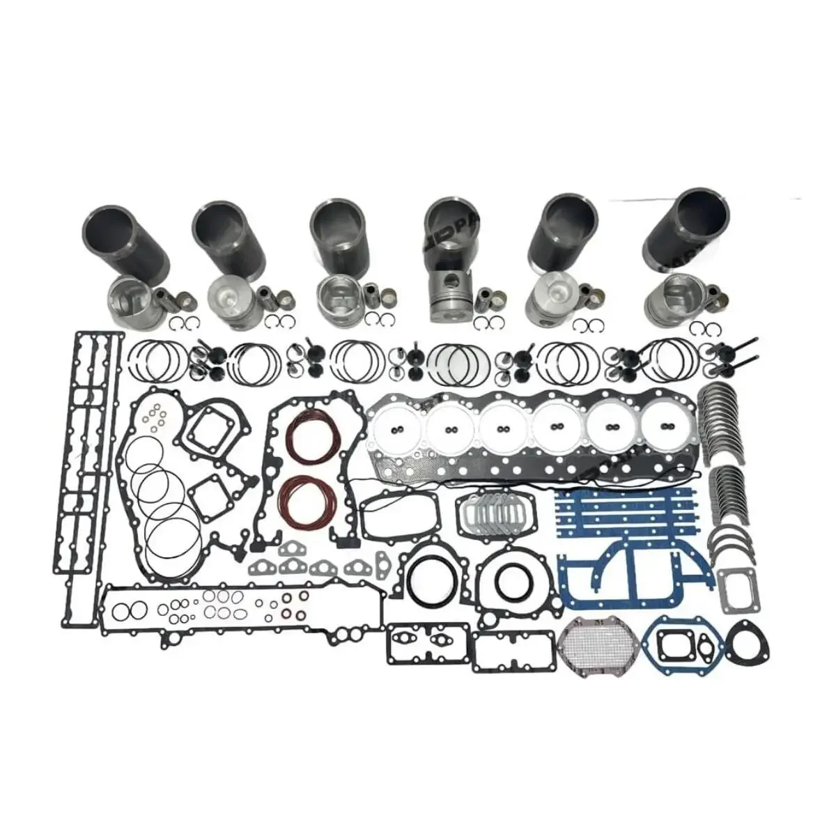 MSparts 6D14 Reconstruction Overhaul Reconstruction Kit Piston Bushing Kit With Gasket Kit Suitable For Mitsubishi Engine