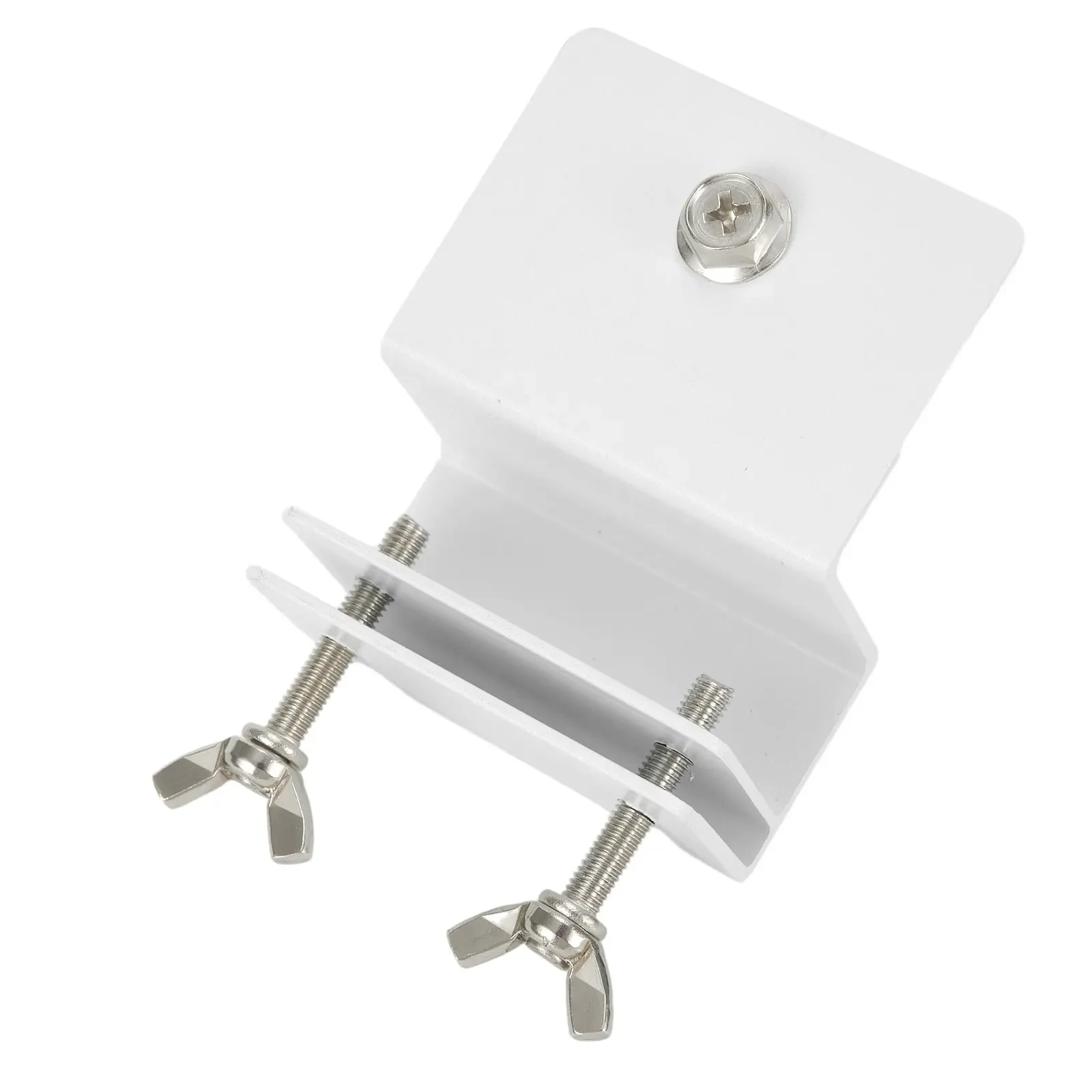 1PC Weatherproof Sink Rack Special Monitoring Bracket For Rain Gutter Weatherproof Gutter Mount Bracket With Screw Adapter