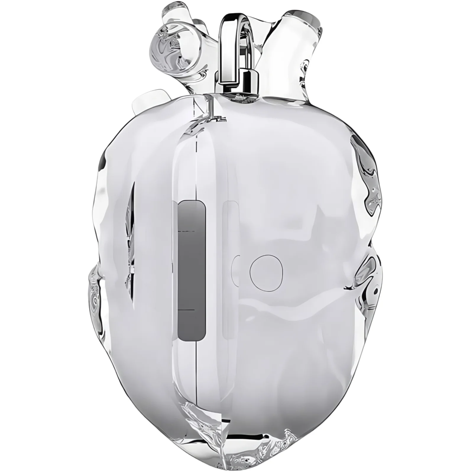 For AirPods Pro 3 Heart-Shaped Liquid Silicone Case, Cute Soft Protective Cover with Anti-Slip Design