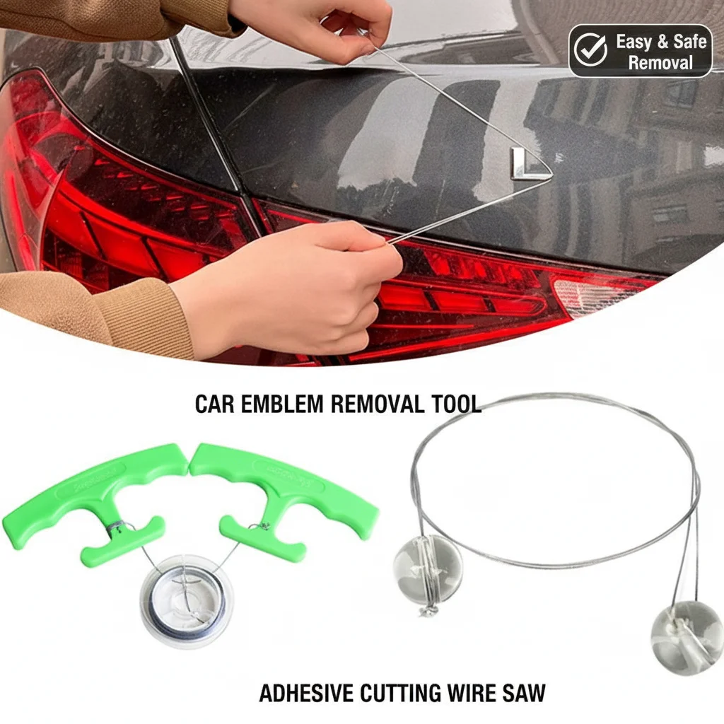Car Emblem Remover Tool Kit Pr - Fishing Line ulasan dan harga