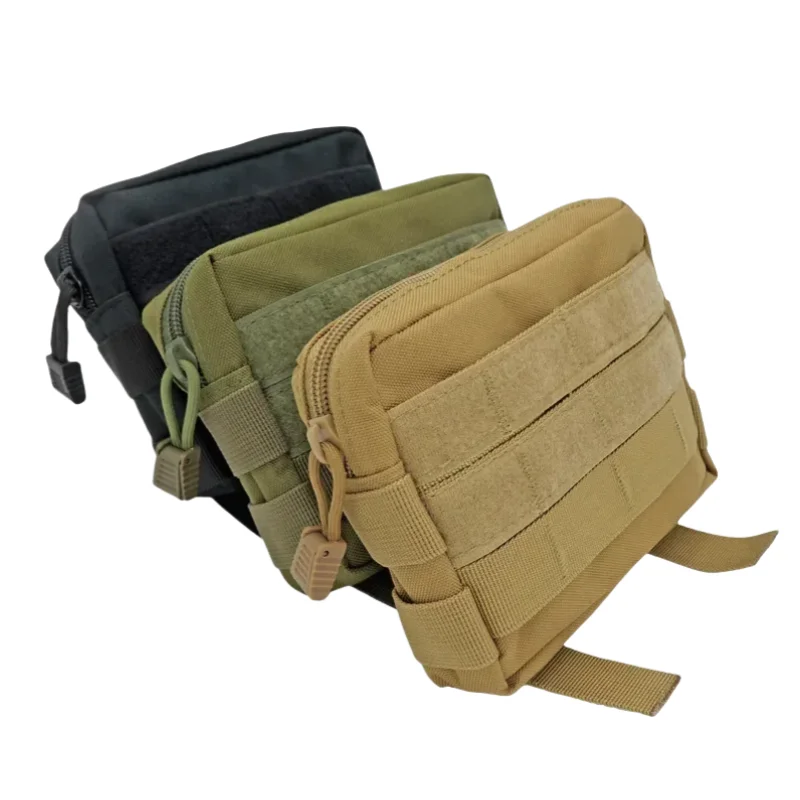 600D Outdoor Accessory Pack EDC Tool Kit Molle Tactical Waist Pack Change Phone Bag