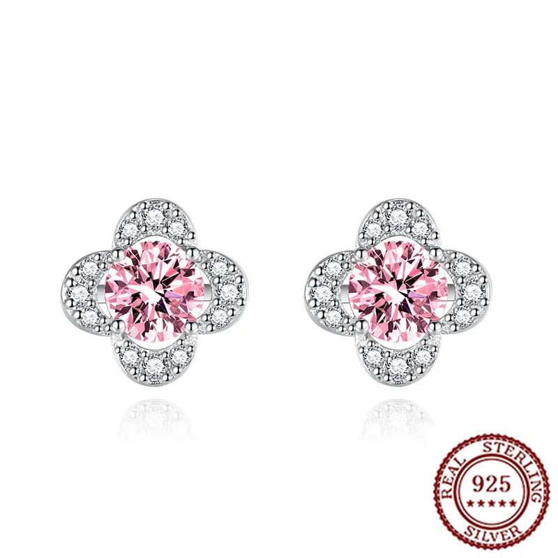 

925 Sterling Silver Mozambique Diamond Classic Bull Head Ear Buckle, Slimming Ring Earrings, Female Niche Temperament Earrings