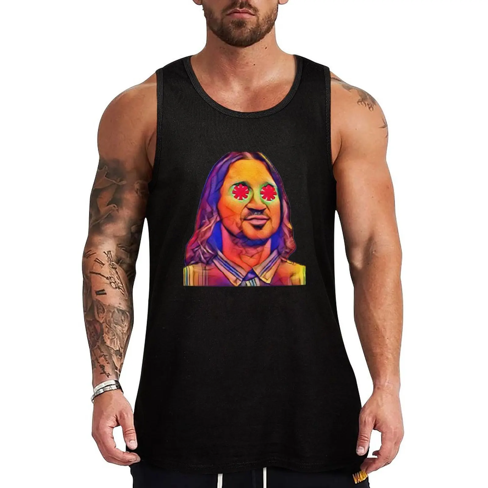 

John frusciante Tank Top vests for men summer sleeveless shirt man gym men