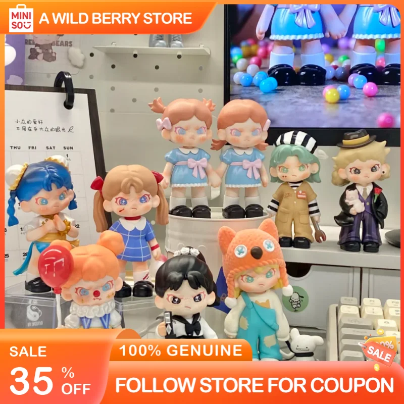 

Authentic Dora Generation 2 Do Not Disturb Series Blind Box Cute Collectible Model Doll Desktop Decor Girl Gift For Her