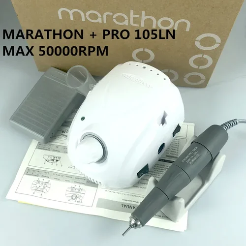 Imagen 2 del producto Laaove-champion 3 PRO 105LN mango 35K/45K/50K taladro eléctrico para uñas, micromotor fuerte 210, rectificadora para herramientas de Arte de uñas