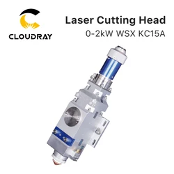 Cloudray WSX 0-2kw Fiber Laser Cutting Head KC15 Manual Cutting Head 2000W for Metal Cutting