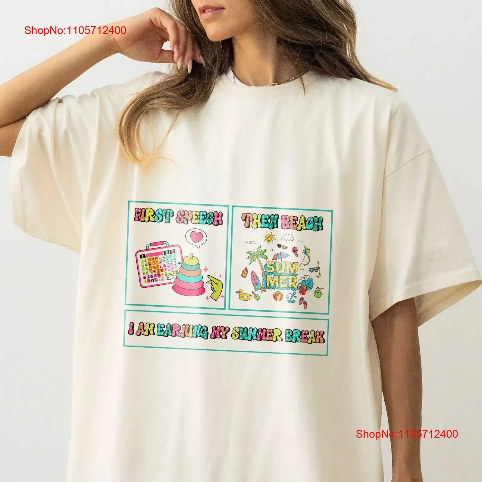 First Then T Shirt Speech Therapy for SLPA SLP Retro Special Education s Teacher School Supervisor Mentor vintage Washed