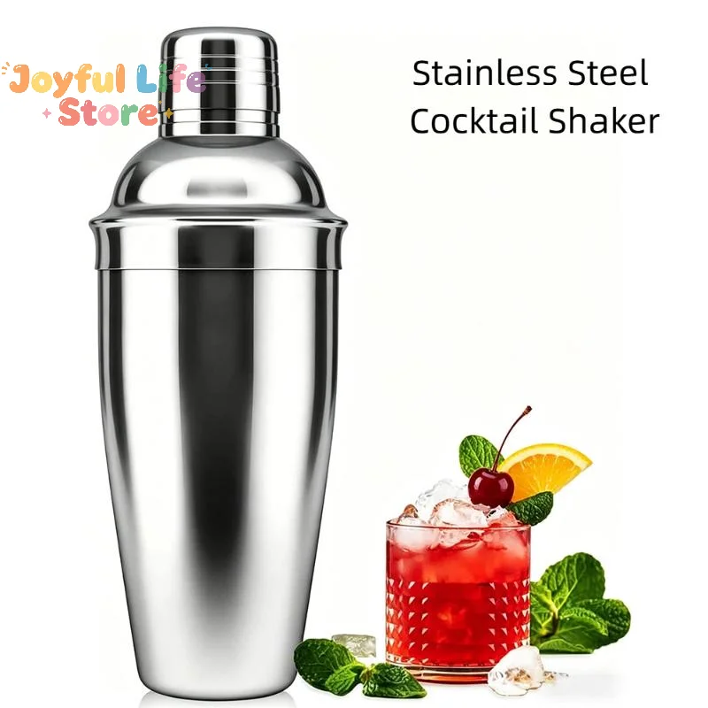 Coqueteleira de vinho e martini, coqueteleira de aço inoxidável para bartender, ferramentas de bar para festas, 250ml/350ml/550ml/750ml, 1 peça