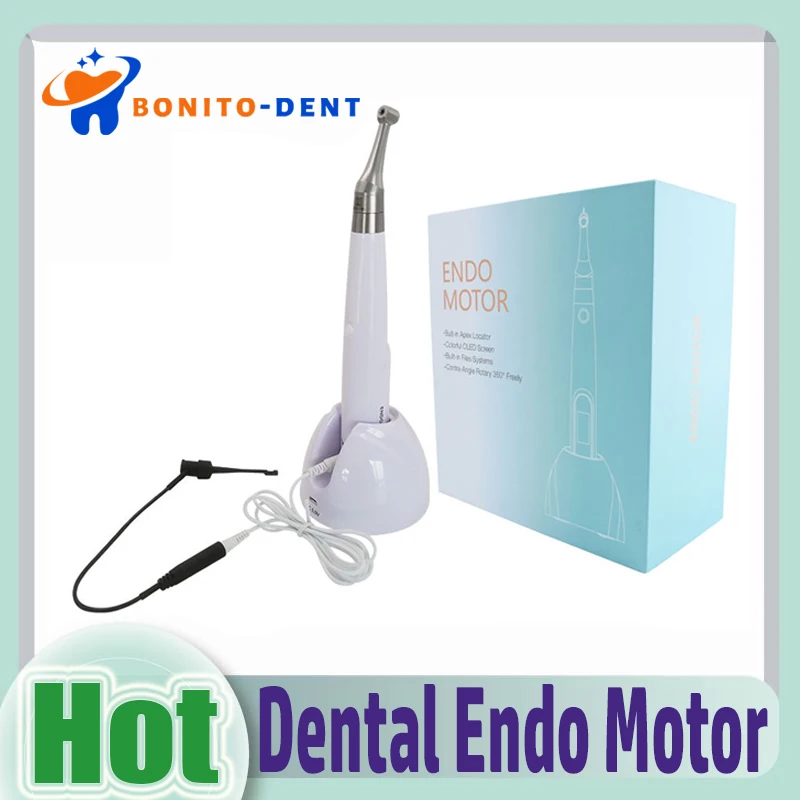 

Dental Equipment Wireless Endo Motor With Apex Locator Dental Root Canal Treatment