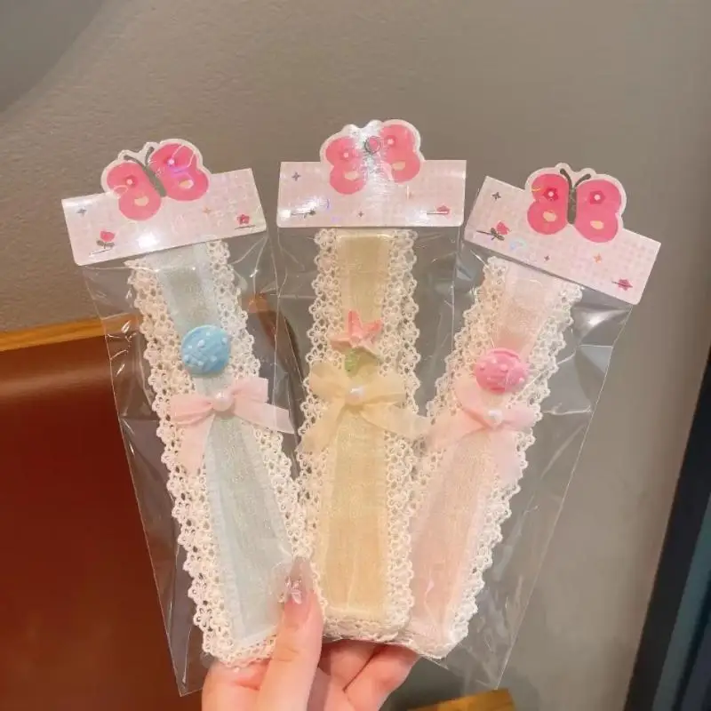 1 Stück Lolita-Stirnband für Kinder, Blumenmuster, breiter Rand, Sommer, Mädchen, Stirnfransen, Haarspange für Baby, Haarfixierer – Detail 5