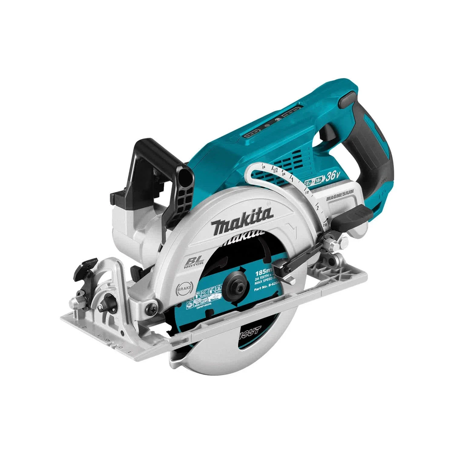 Makita DRS780Z Brushless Cordless 185mm Rear Handle Saw LXT 36V Lithium Power Tools