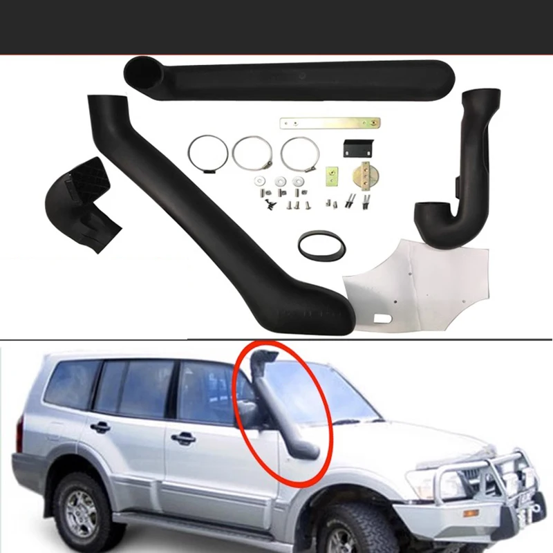 For Mitsubishi Montero shogunate Pajero 3 wading throat V73V77 wading device high intake pipe off-road intake modification