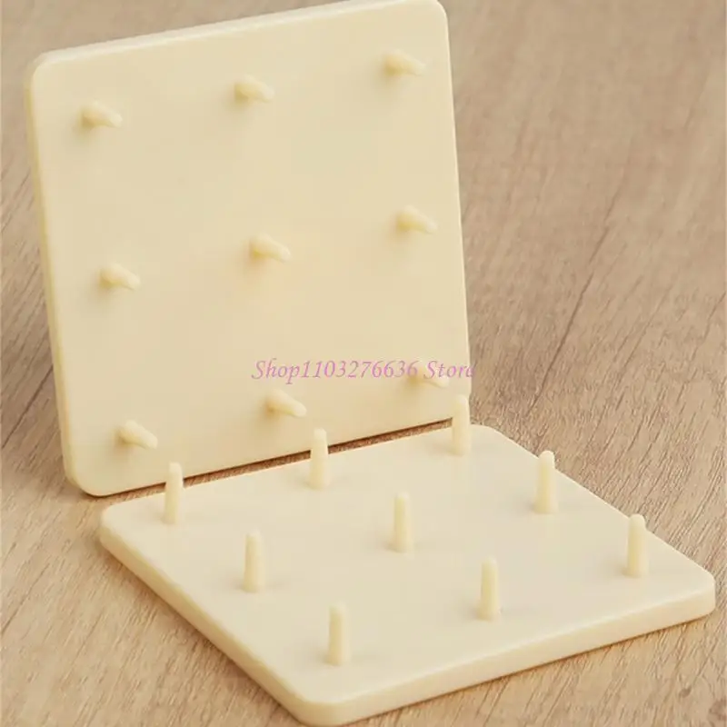 R6FD Toddler Peg Board Puzzle Colord & Educational Toy pour les enfants maternelle