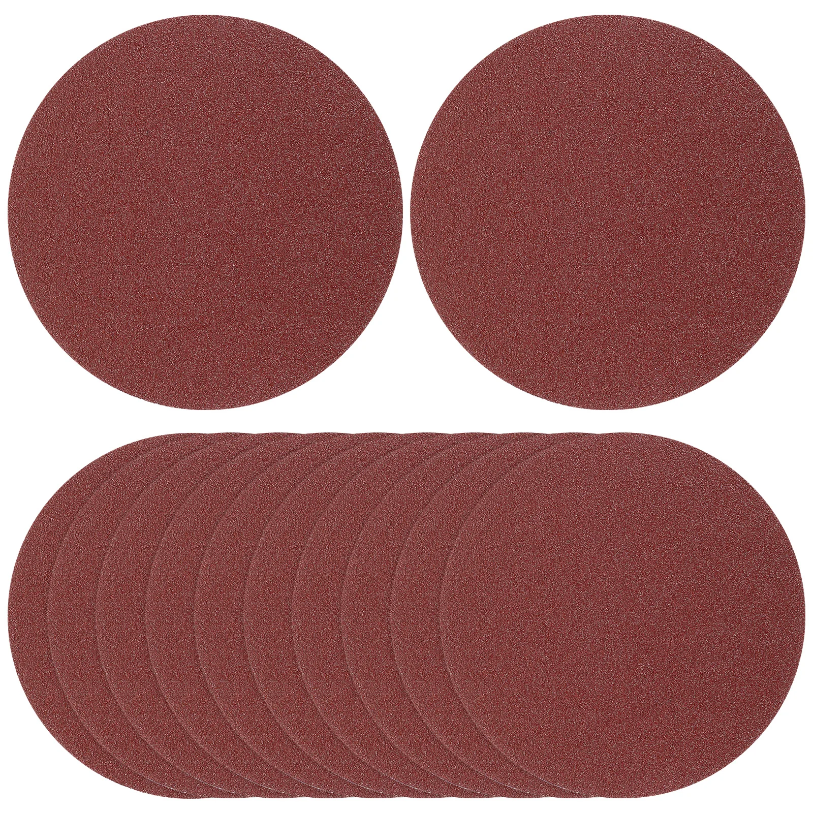 

5 Inch Sanding Discs Red 40-800 Grit Hook Loop Pads for Wood Metal Plastic Grinding Polishing Oscillating Tool Attachment